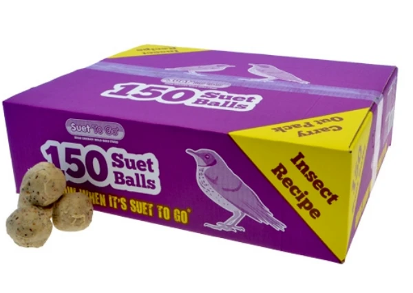 Suet To Go Suet Balls 150 Pack Insect 3 Suet To Go Suet Balls 150 Pack Insect