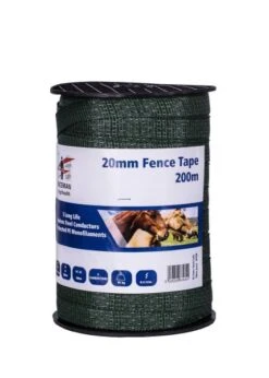 Fenceman Fence Tape Green 20mm X 200m