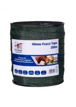Fenceman Fence Tape Green 40mm X 200m