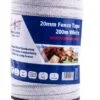 Fenceman Fence Tape High Performance White 20mm X 200m -PetHaven Sales Store 0004023 fenceman fence tape high performance white 20mm x 200m 600