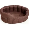 P & L Oval Softee Bed Brown 4 -PetHaven Sales Store 0005089 p l oval softee bed brown 4 600