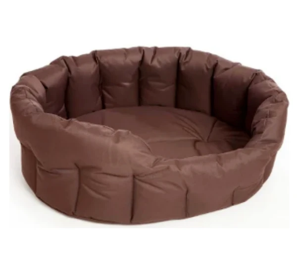 P & L Oval Softee Bed Brown 4 3 P & L Oval Softee Bed Brown 4
