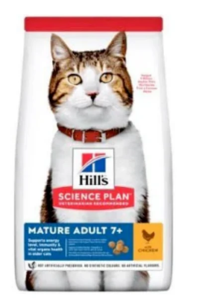 Science Plan Adult Mature 7+ Chicken 7kg 3 Science Plan Adult Mature 7+ Chicken 7kg