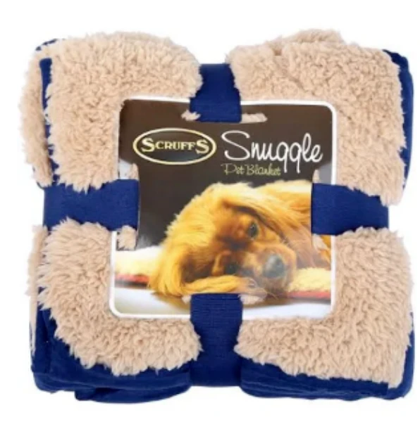 Scruffs Snuggle Pet Blanket Blue 3 Scruffs Snuggle Pet Blanket Blue