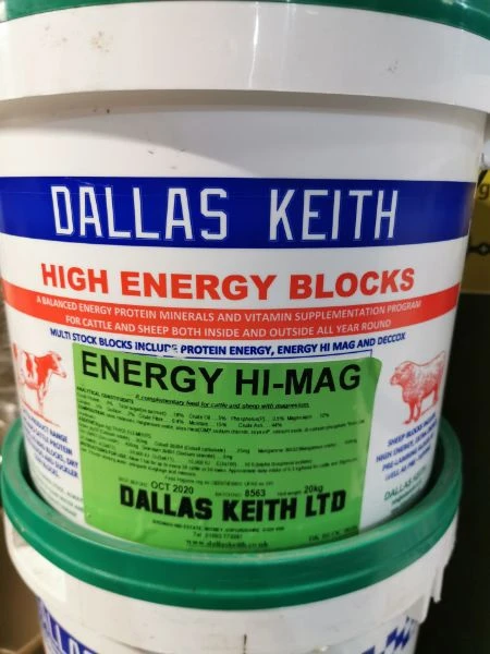 Dallas Keith Block Energy Hi Mag Feed Block- 20kg 3 Dallas Keith Block Energy Hi Mag Feed Block- 20kg