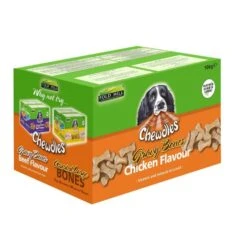 Chewdles Dog - Chicken Gravy Bones 10kg