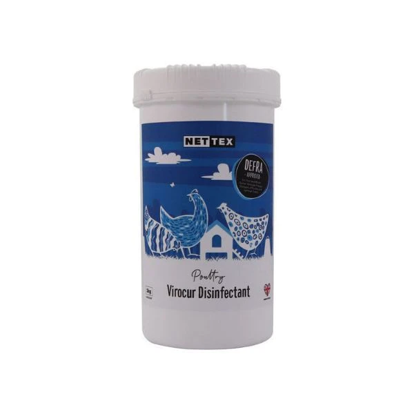 Nettex Poultry Virocur Disinfectant 1kg 3 Nettex Poultry Virocur Disinfectant 1kg