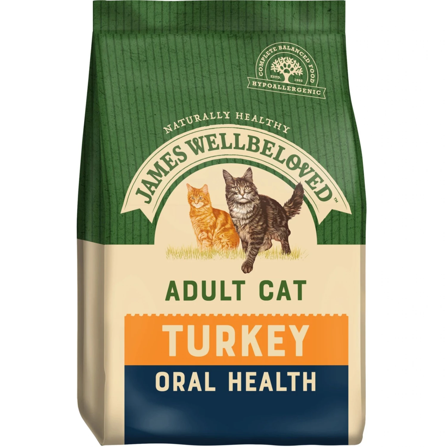 James Wellbeloved Cat - Oral Health Turkey 1.5kg 3 James Wellbeloved Cat - Oral Health Turkey 1.5kg