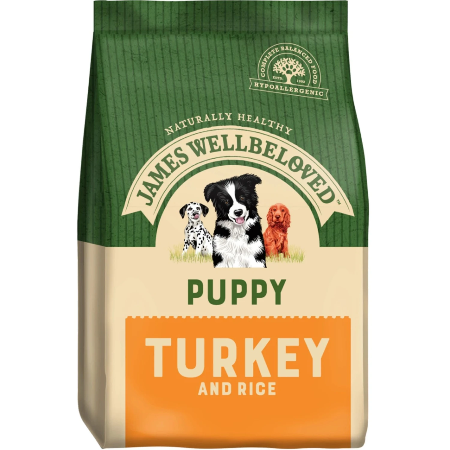 James Wellbeloved Puppy - Turkey & Rice 15kg 3 James Wellbeloved Puppy - Turkey & Rice 15kg