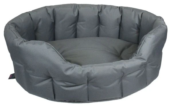 P & L Oval Waterproof Softee Bed Grey 4 3 P & L Oval Waterproof Softee Bed Grey 4