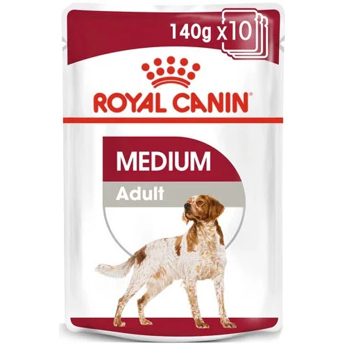 Royal Canin Dog - Pouch Box Medium 10x140g 3 Royal Canin Dog - Pouch Box Medium 10x140g