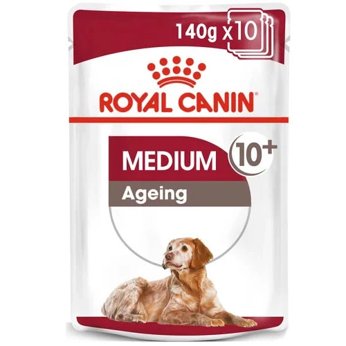 Royal Canin Dog - Pouch Box Medium Ageing 10+ 10x140g 3 Royal Canin Dog - Pouch Box Medium Ageing 10+ 10x140g