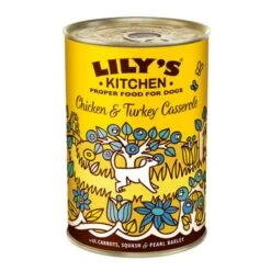 Lily's Kitchen Dog Tin Chicken & Turkey Casserole 6x400g