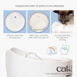 Catit Pixi Fountain White 5 Catit Pixi Fountain White -PetHaven Sales Store 0023856 catit pixi fountain white