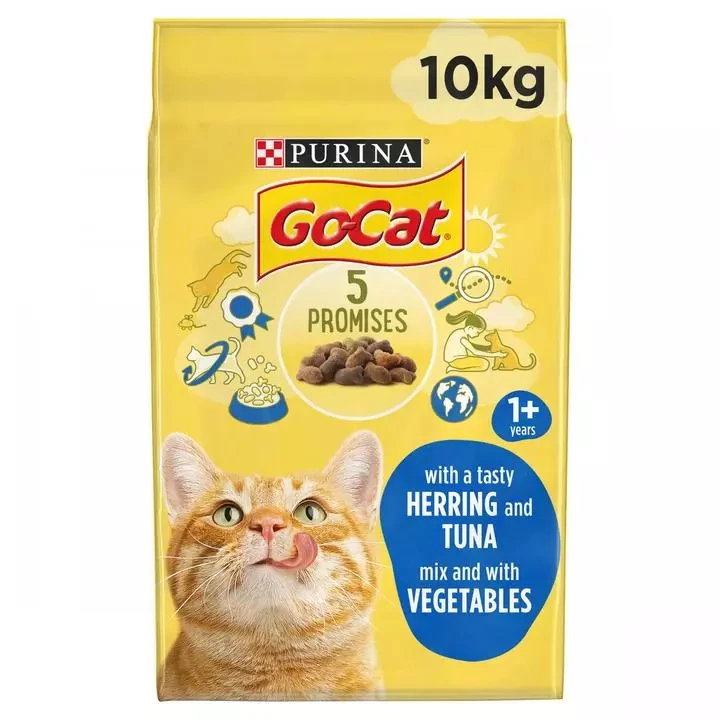 Go-Cat Adult Tuna / Herring / Veg 10kg 3 Go-Cat Adult Tuna / Herring / Veg 10kg
