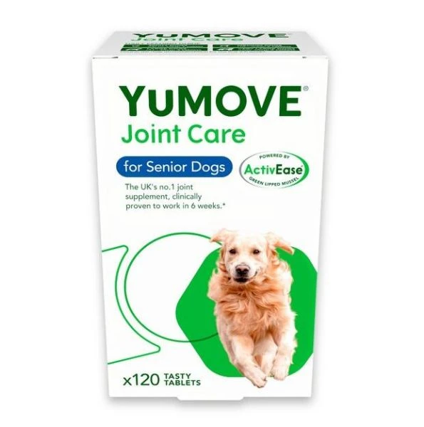 YuMOVE Joint Care For Senior Dogs Tablets X120 3 YuMOVE Joint Care For Senior Dogs Tablets X120