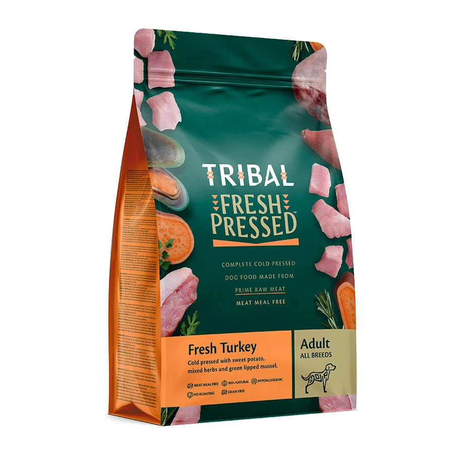 Tribal Adult Turkey Dry Dog Food 2.5kg 3 Tribal Adult Turkey Dry Dog Food 2.5kg