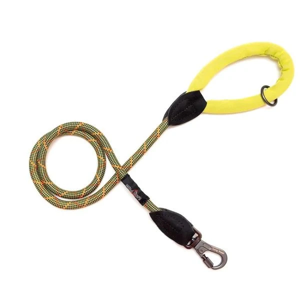 Long Paws Comfort Rope Lead Mk3 120cm Green 3 Long Paws Comfort Rope Lead Mk3 120cm Green