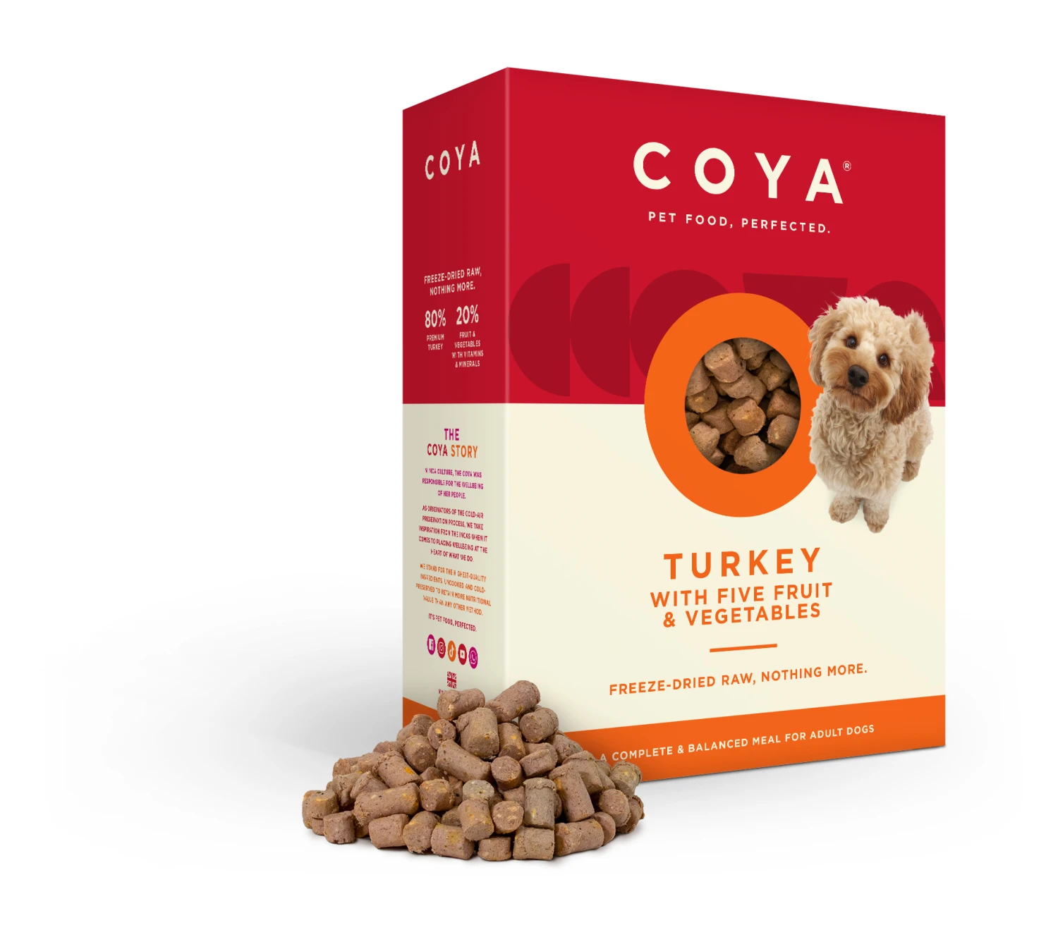 Coya Adult Dog Freeze Dried Turkey 750g 5 Coya Adult Dog Freeze Dried Turkey 750g - Image 3